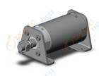 SMC CDG1LA100TN-100Z cg1, air cylinder, ROUND BODY CYLINDER