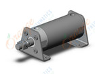 SMC CDG1LN80TN-100Z cg1, air cylinder, ROUND BODY CYLINDER