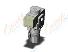 SMC ARP20K-N01E1-3ZA precision regulator, REGULATOR, PRECISION