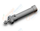 SMC CD85Y20-50S-B cylinder, iso, dbl acting, ISO ROUND BODY CYLINDER, C82, C85