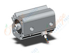 SMC CDQ2A16-10DZ-A93VLS compact cylinder, cq2-z, COMPACT CYLINDER