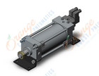 SMC CDV3LN100-150-M9BL-5WD air cylinder w/ valve, TIE ROD CYLINDER W/VALVE