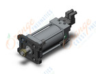 SMC CDV3FN100-125-M9BL-5WD air cylinder w/ valve, TIE ROD CYLINDER W/VALVE