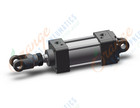 SMC MBC50TN-50Z-W cylinder, mb-z, tie rod, TIE ROD CYLINDER