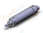 SMC NCDME200-0400-X6009C ncm, air cylinder, ROUND BODY CYLINDER