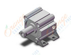 SMC NCDQ2L50-20TZ compact cylinder, ncq2-z, COMPACT CYLINDER