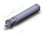 SMC NCMB088-0250-X6009A ncm, air cylinder, ROUND BODY CYLINDER