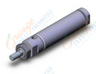 SMC NCMB125-0300-X6009B ncm, air cylinder, ROUND BODY CYLINDER