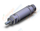 SMC NCME150-0150-X6009A ncm, air cylinder, ROUND BODY CYLINDER