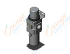 SMC AW40-06B-2R-A filter/regulator, FILTER/REGULATOR, MODULAR F.R.L.