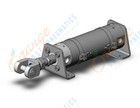 SMC CDG1LA40-75Z-W-M9PSAPC cg1, air cylinder, ROUND BODY CYLINDER