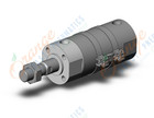 SMC CDG1ZN40TN-25Z-M9NA-XC22 cg1, air cylinder, ROUND BODY CYLINDER