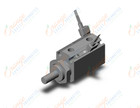 SMC CDJP2B16-10D-B-M9PVL pin cylinder, double acting, sgl rod, ROUND BODY CYLINDER