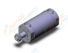 SMC CDBG1BA100-100-HN cbg1, end lock cylinder, ROUND BODY CYLINDER