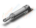 SMC CDM2E32TN-75AZ-NW cylinder, air, ROUND BODY CYLINDER