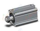 SMC CDQ2B50-75DCMZ-L-M9BLS compact cylinder, cq2-z, COMPACT CYLINDER