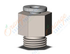 SMC KQ2H04-01NP1 fitting, male connector, ONE-TOUCH FITTING