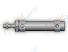 SMC CM2B25TN-50Z-XC35 cylinder, air, ROUND BODY CYLINDER