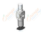 SMC AW20-02E-6-B filter/regulator, FILTER/REGULATOR, MODULAR F.R.L.