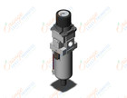 SMC AWG40K-N04CG2-18NZ filter/regulator w/built in gauge, FILTER/REGULATOR, MODULAR F.R.L. W/GAUGE