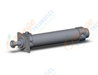 SMC CBM2F40-125-RN cylinder, air, ROUND BODY CYLINDER