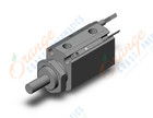 SMC CDJP2B16-10D-B-M9PWSAPC pin cylinder, double acting, sgl rod, ROUND BODY CYLINDER