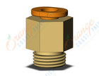 SMC KQ2H05-01AP1 fitting, male connector, ONE-TOUCH FITTING