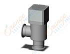 SMC XMA-40F-M9BLC s.s. high vacuum angle/in-line valve, HIGH VACUUM VALVE