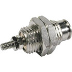 SMC CDJP2B10-25D-M9PAMDPC pin cylinder, double acting, sgl rod, ROUND BODY CYLINDER