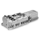 SMC SS0750-09C4C8SD0 plug-in type stacking manifold, 3 PORT SOLENOID VALVE