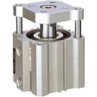 SMC CDQMB32-25-M9BM compact guide rod cylinder, cqm, COMPACT CYLINDER W/GUIDE