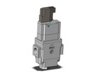 SMC AV3000-F03-5YO-A soft start-up valve, VALVE, SOFT START