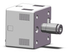 SMC ZSE20-P-C4H 3 screen hi precision dig press switch, VACUUM SWITCH, ZSE30, ZSE30A
