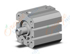 SMC NCQ8A075-025T cyl, compact, spr ext, NCQ8 COMPACT CYLINDER
