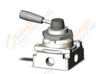SMC VH410-N04-R hand valve, VH HAND VALVE