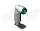 SMC KRW12-02SW2 fitting, KR FLAME RESIST FITTINGS (sold in packages of 5; price is per piece)