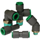 SMC KRY08-01SW2 fitting, KR FLAME RESIST FITTINGS (sold in packages of 10; price is per piece)