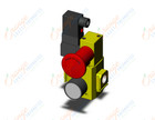 SMC AVL3000-N03P-5DZ-R valve, soft start w/lock-out, AVL SOFT START LOCK-OUT VALVE