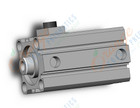 SMC CDBQ2B32-20DC-RN cyl, compact, locking, auto-sw, CBQ2 CYLINDER COMPACT LOCKING