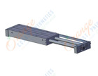 SMC CDPXWM20-150-A73HL cyl, slide bearing endplate mt, CXW GUIDED CYLINDER