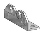 SMC CG5EN100TNSR-C18-DUM00403 special rod clevis 304, CG5 CYLINDER, STAINLESS STEEL