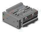 SMC MGPM12-20Z-M9BSAPC cyl, compact guide, slide brg, MGP COMPACT GUIDE CYLINDER