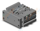 SMC MGPM16-10Z-M9PSAPC cyl, compact guide, slide brg, MGP COMPACT GUIDE CYLINDER