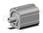 SMC NCDQ8A200-087T cyl, compact, spr ext, NCQ8 COMPACT CYLINDER