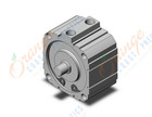 SMC NCDQ8B400-037M cyl, compact, dbl act, NCQ8 COMPACT CYLINDER