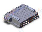 SMC SS5V4-10FD2-06B-N9 mfld, plug-in, d-sub connector, SS5V4 MANIFOLD SV4000