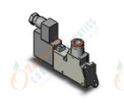 SMC VQZ332-5YZW1-C10-F valve, body ported, ip65 (dc), VQZ300 VALVE, SOL 3-PORT***