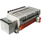 SMC VV5Q21-08C6T0-DNS-Q mfld, plug-in, vq2000, VV5Q* MANIFOLD VQ 4/5 PORT