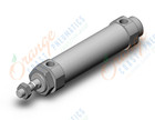 SMC CM2B32-75Z cyl, round body, dbl acting, CM2/CM3 ROUND BODY CYLINDER***