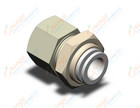 SMC KQ2E12-04A fitting, bulkhed connector, KQ2 FITTING (sold in packages of 10; price is per piece)